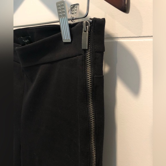 Anne Taylor Side Zip Skinny Dress Pants - Picture 3 of 5